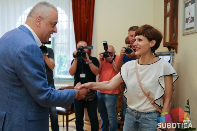 Prijem za glumce i upravu Narodnog pozorišta