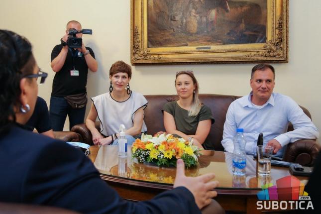 Prijem za glumce i upravu Narodnog pozorišta