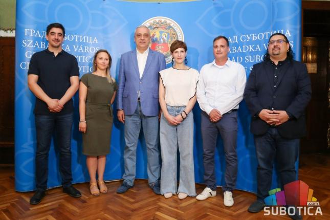 Prijem za glumce i upravu Narodnog pozorišta