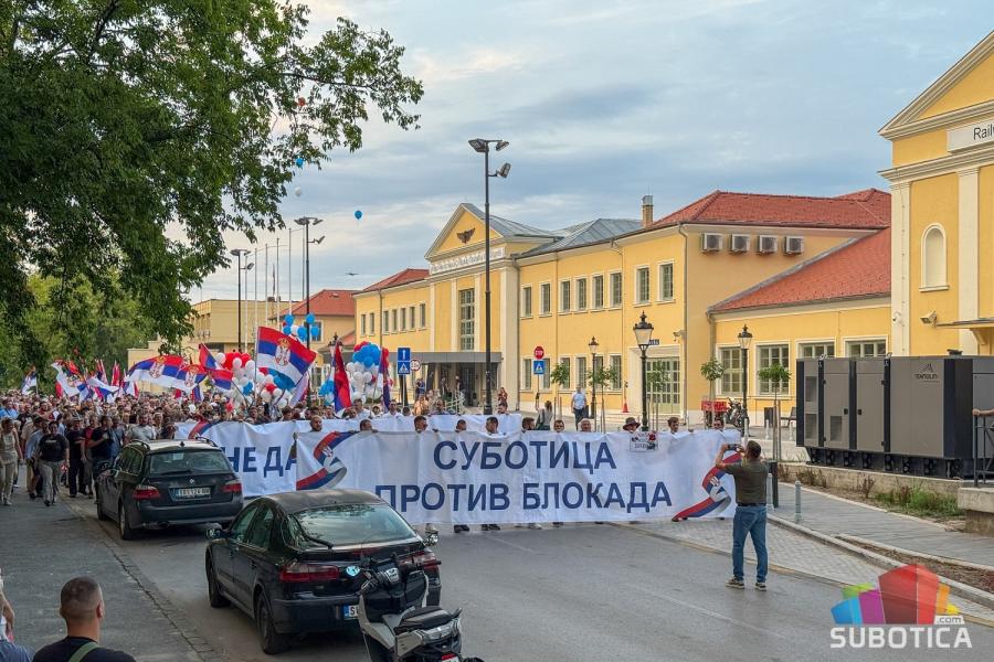 Održani skupovi protiv blokada i blokade sa skupovima