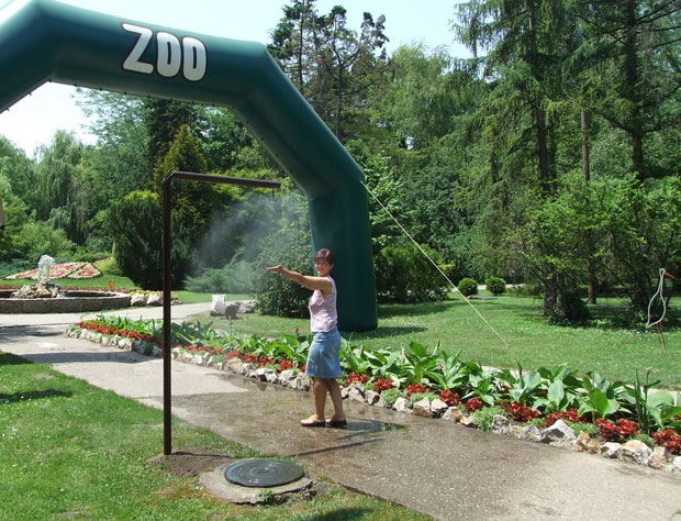 Ni životinjama nije lako na ovim visokim temperaturama (Palićki ZOO vrt)