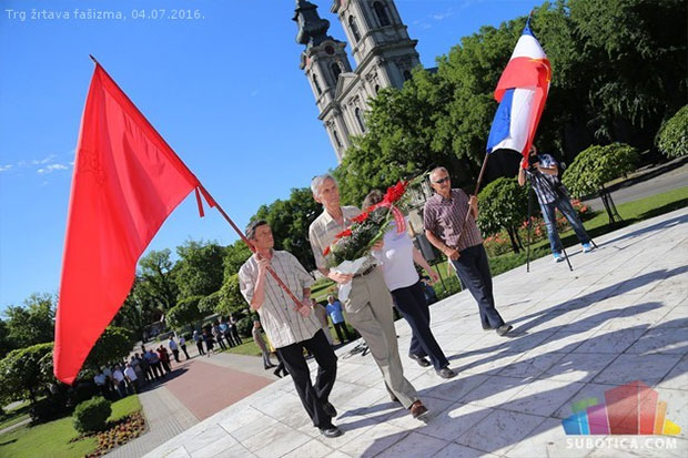 Polaganjem venaca obeležen Dan borca