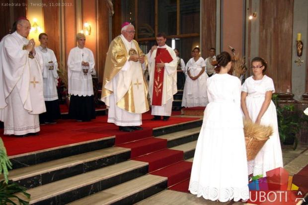 Dužijanca 2013: Gradonačelniku predat hleb od novog žita