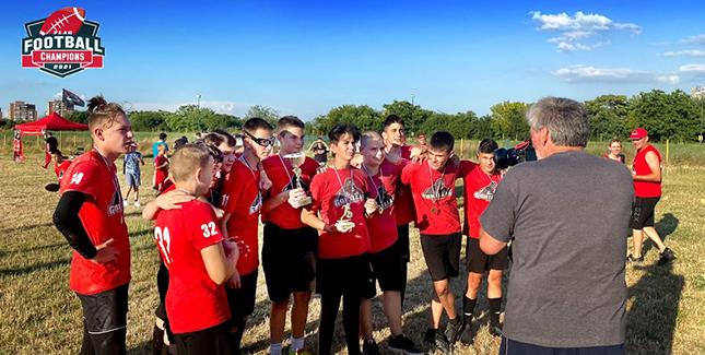 Američki fudbal: "Gorillas Subotica" državni je prvak "U15 Fleg lige"