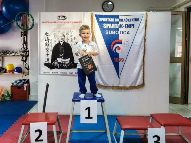Karate: "Spartak Enpi"  za vikend održao takmičenje i polaganje za zvanja