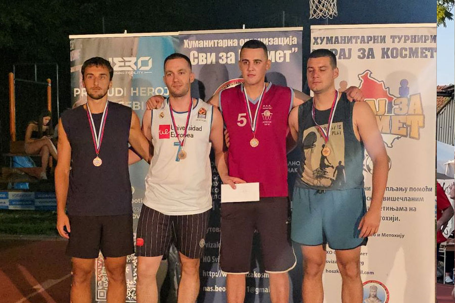 Subotica za Kosmet: Na humanitarnom turniru u basketu sakupljeno 285 hiljada dinara