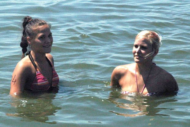 Vikend, lepo vreme i palićka "plaža"