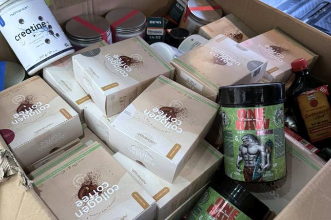 Na Horgošu sprečen pokušaj krijumčarenja energetskih napitaka i dodataka ishrani