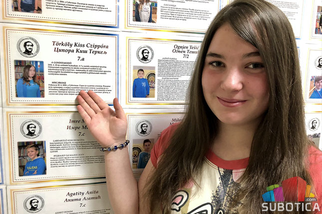 Oni dolaze: Cipora Kiš Terkelj, učenica OŠ "Sečenji Ištvan"