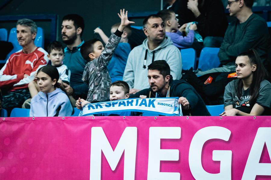 Košarka: Spartak preživeo beogradski triler i slavio protiv Mege (89:94)