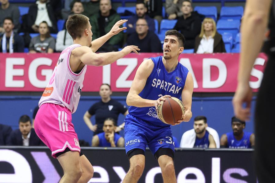 Košarka: Spartak preživeo beogradski triler i slavio protiv Mege (89:94)