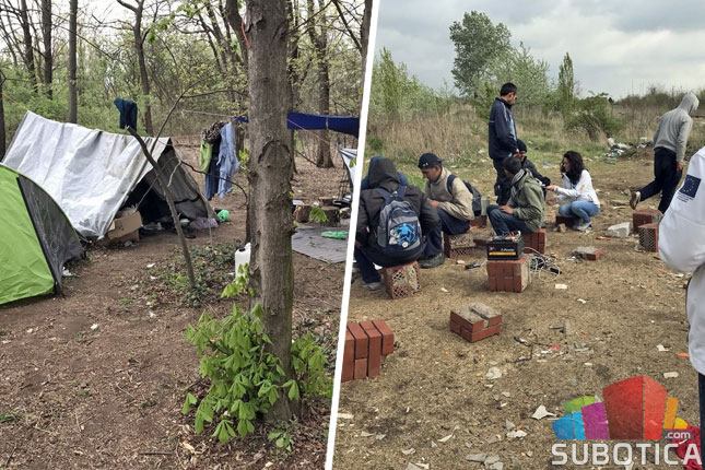 Migranti napravili novi divlji kamp iza "Pionira"