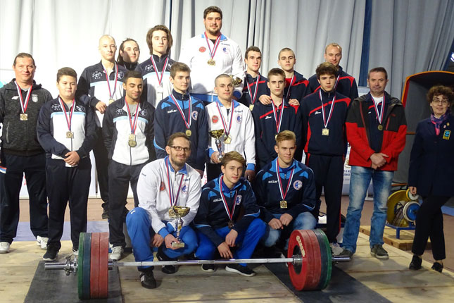 Dizanje tegova: Spartak šampion Srbije, četrnaesti put u nizu