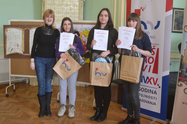 Održan kviz "Čitanjem do zvezda" za međuškolski nivo učenika koji pohađaju nastavu na hrvatskom jeziku