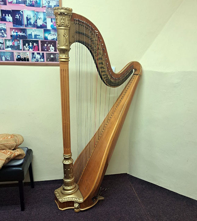 Budimpeštanski orkestar poklonio harfu subotičkoj Muzičkoj školi