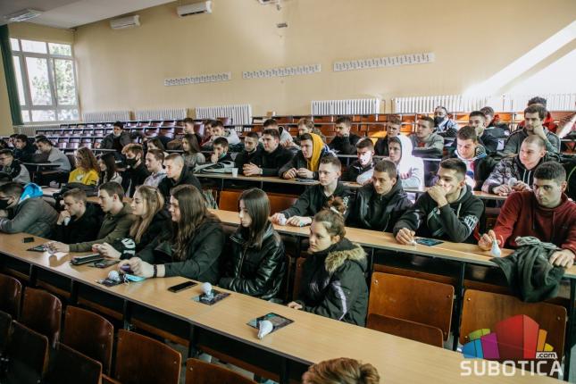 Ekonomski fakultet otvorio vrata maturantima Tehničke škole "Ivan Sarić"