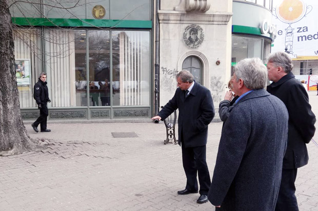 Gradonačelnik i v.d. direktora Direkcije za izgradnju grada obišli centar grada