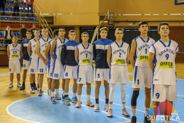 Košarka: Kadeti Spartaka sigurni na startu sezone, savladan Konstantin (81:64)