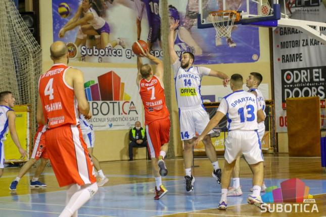 Košarka: Spartak opravdao ulogu favorita protiv Proletera i nanizao četvrtu pobedu u sezoni