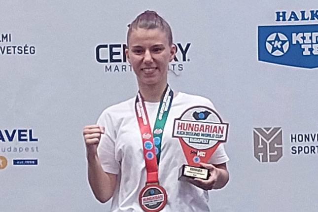 Kik boks: MIlica Despotović osvojila zlatno odličje na Svetskom kupu u Budimpešti