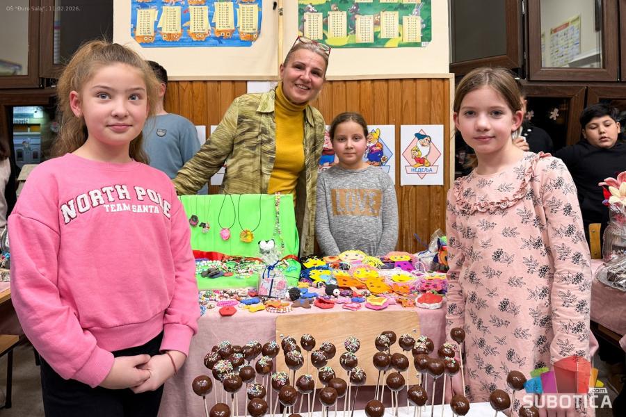 Na bazaru "Drugari za Sanelu" u OŠ "Đuro Salaj" prikupljeno 196.400 dinara