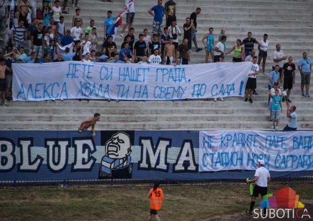 Pobeda fudbalera na premijeri domaćeg terena (Spartak - OFK Beograd 1:0)
