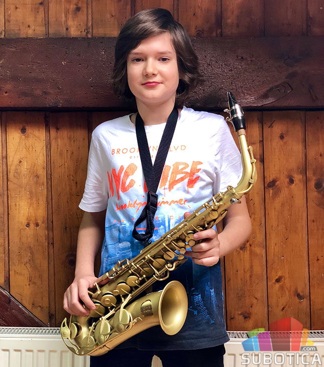 Oni dolaze: Filip Stefanović, učenik OŠ „Matko Vuković“ i Muzičke škole