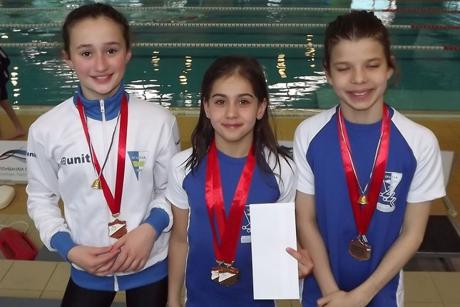 Plivači Spartaka ekipno najuspešniji na Uskršnjem mitingu u Novom Sadu