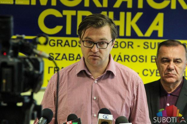 Predstavljеna koalicija "Za pristojnu Suboticu - Demokratska stranka (DSHV, LDP, Nova)"