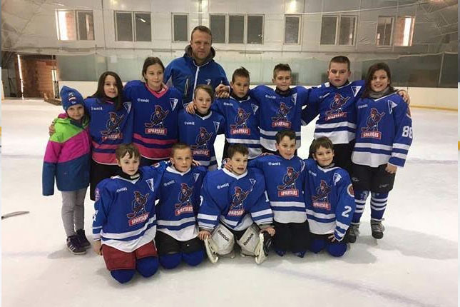 Hokejaši Spartaka (U8) osvojili turnir u Budimpešti