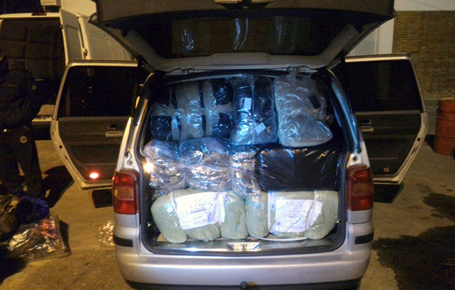 Auto pun krijumčarene garderobe