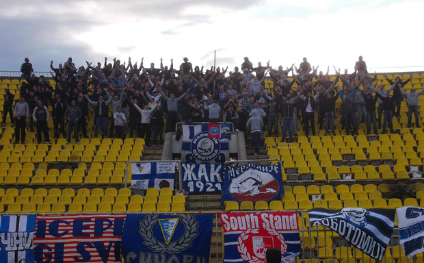 Visok poraz Spartaka (5:0) i neredi u "kavezu"