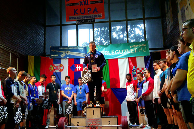 Dizanje tegova: Dva prva mesta Spartaka u Budimpešti