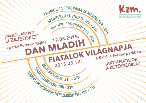 Obeležavanje međunarodnog Dana mladih 2015.