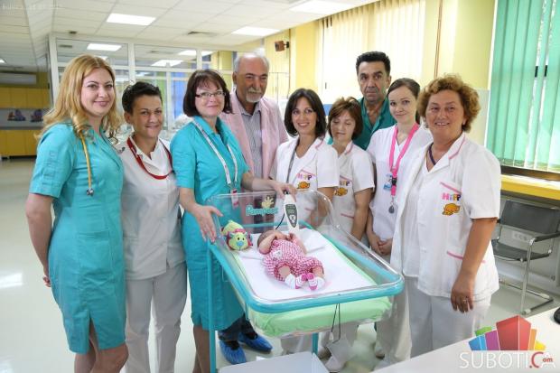 Porodilište u Subotici dobilo aparat za proveru sluha kod beba