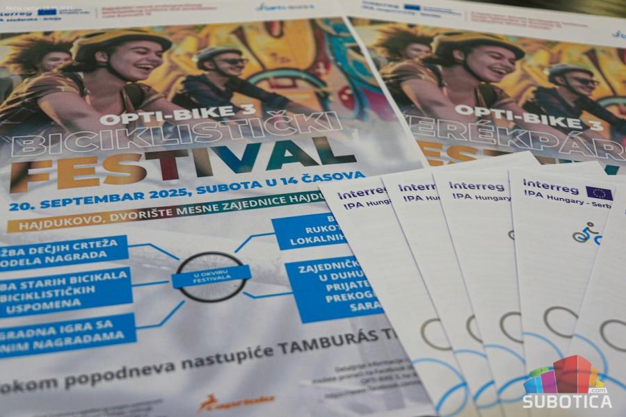 Subotica u znaku biciklizma: tura i festival u okviru projekta „OPTI-bike 3“