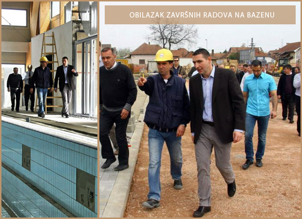 Bazen na Prozivci - obilazak radova - Oliver Dulić