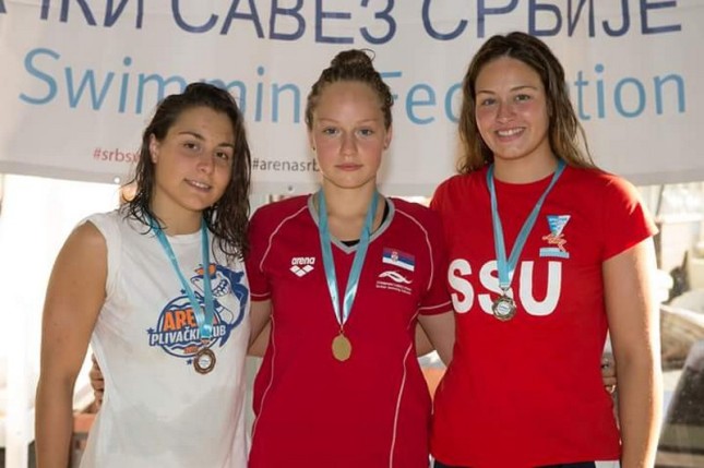 Plivanje: 17 medalja Spartaka na Prvenstvu Srbije za juniore i seniore