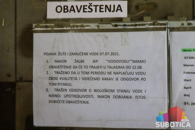 Pijaća voda najveći problem stanara zgrada na Segedinskom putu