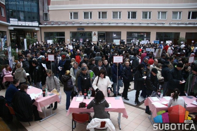 Sajam zapošljavanja 20. aprila u Atriumu hotela "Galleria"