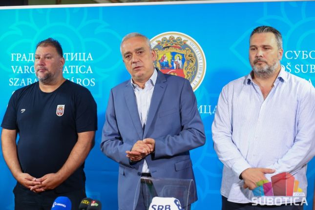 Vaterpolo reprezentacija Srbije na pripremama u Subotici