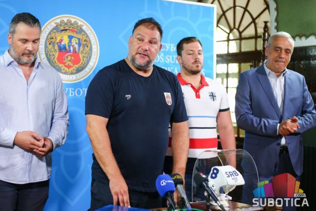Vaterpolo reprezentacija Srbije na pripremama u Subotici