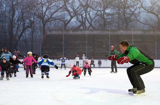Školica klizanja počinje sa radom u utorak