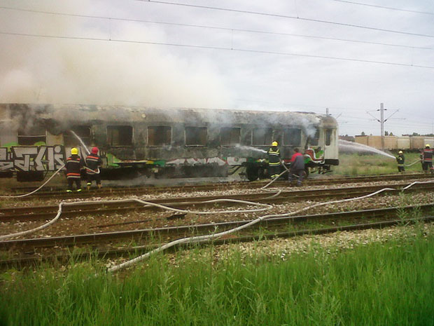 Požar na Železničkoj stanici