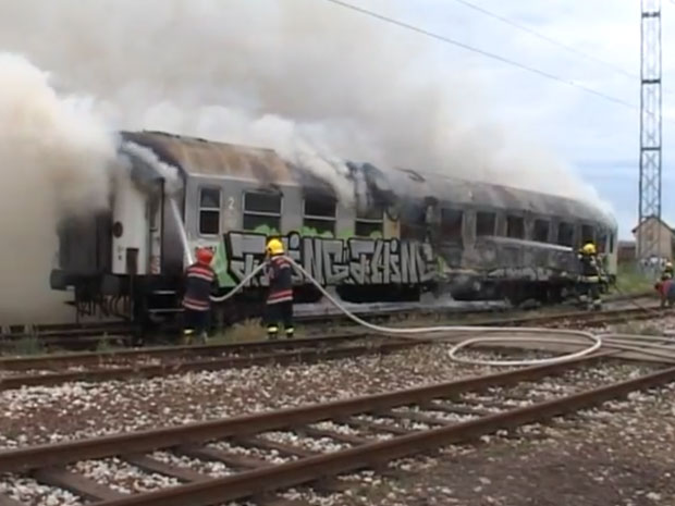 Požar na Železničkoj stanici