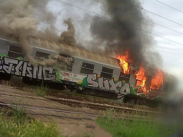 Požar na Železničkoj stanici