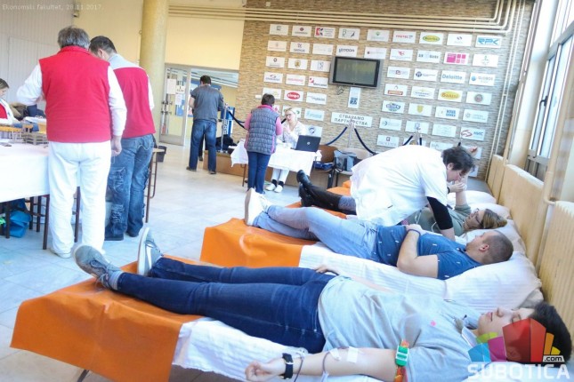 Održana akcija dobrovoljnog davanja krvi