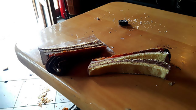 Obijena poslastičarnica "Mignon"