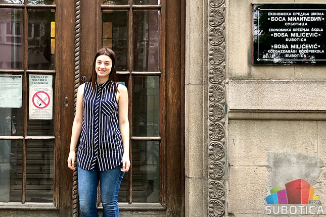 Oni dolaze: Dunja Tomić, Ekonomska škola „Bosa Milićević“