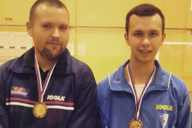 Tri medalje stonotenisera Spartaka na Prvenstvu Srbije za seniore